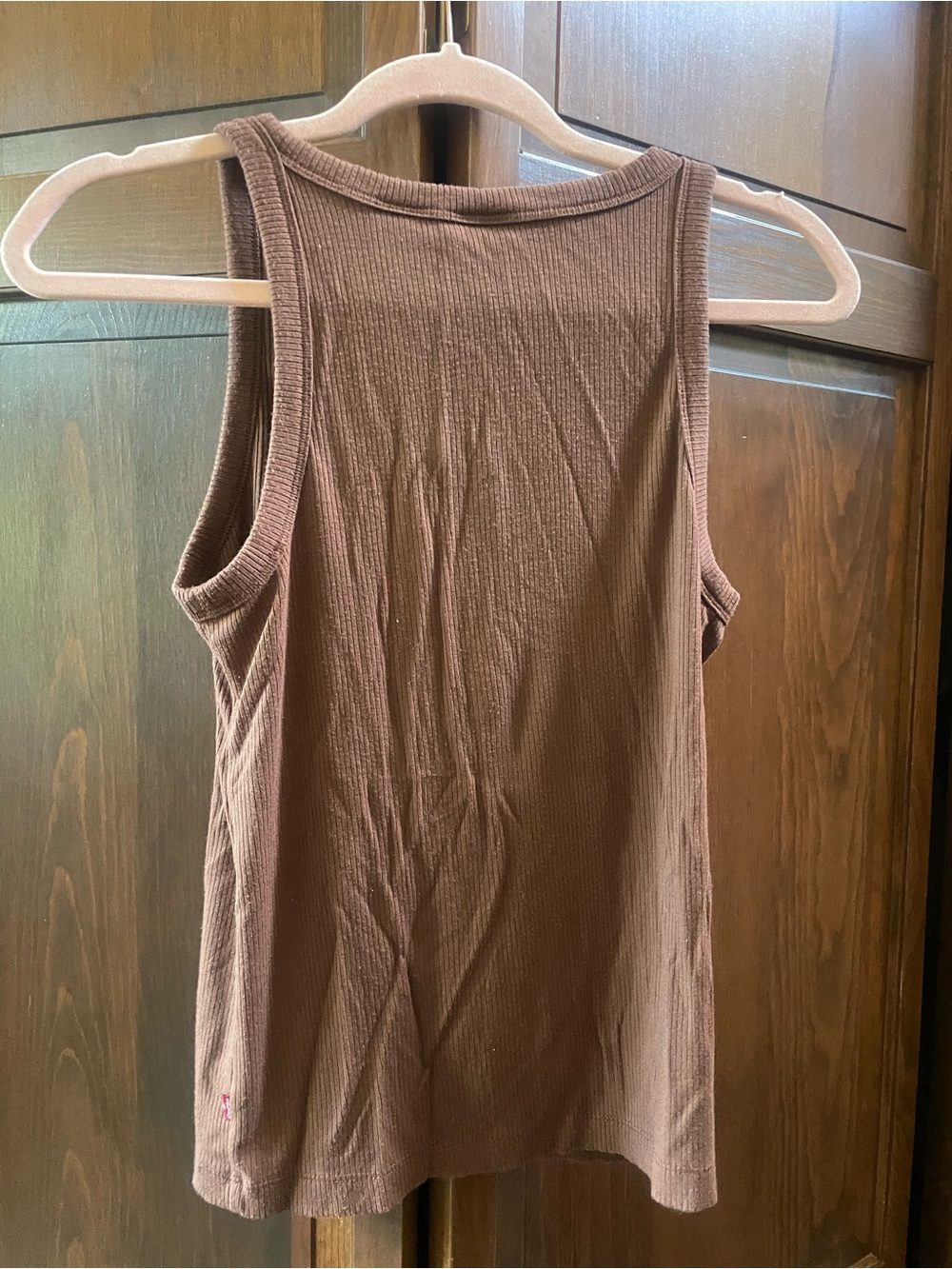 Levi's Brown Ribbed Tank Top